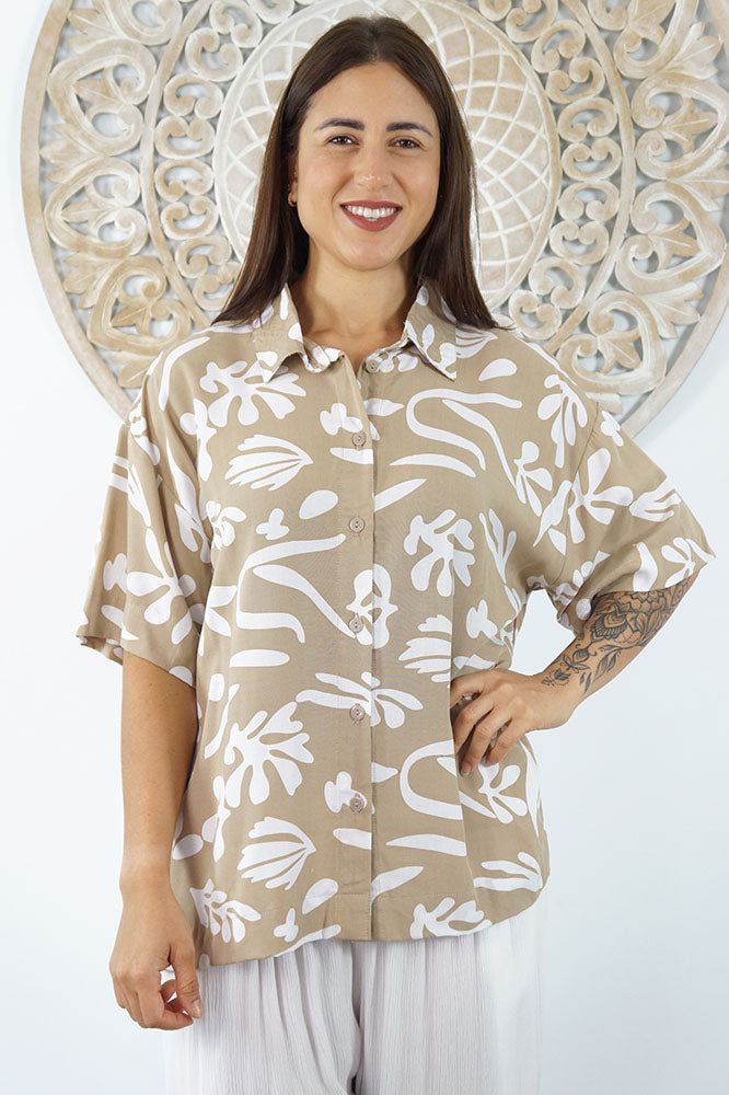 Abbey Shirt "Jellyfish"