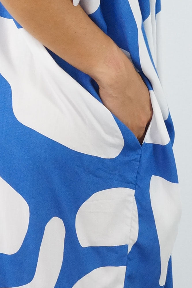 Bermuda Kaftan "Abstract Geo"
