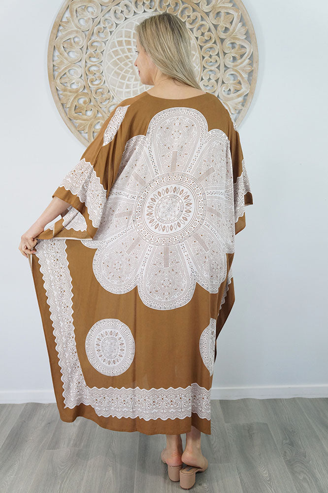 Long Kaftan "Bling" (Sequined) "Crown"