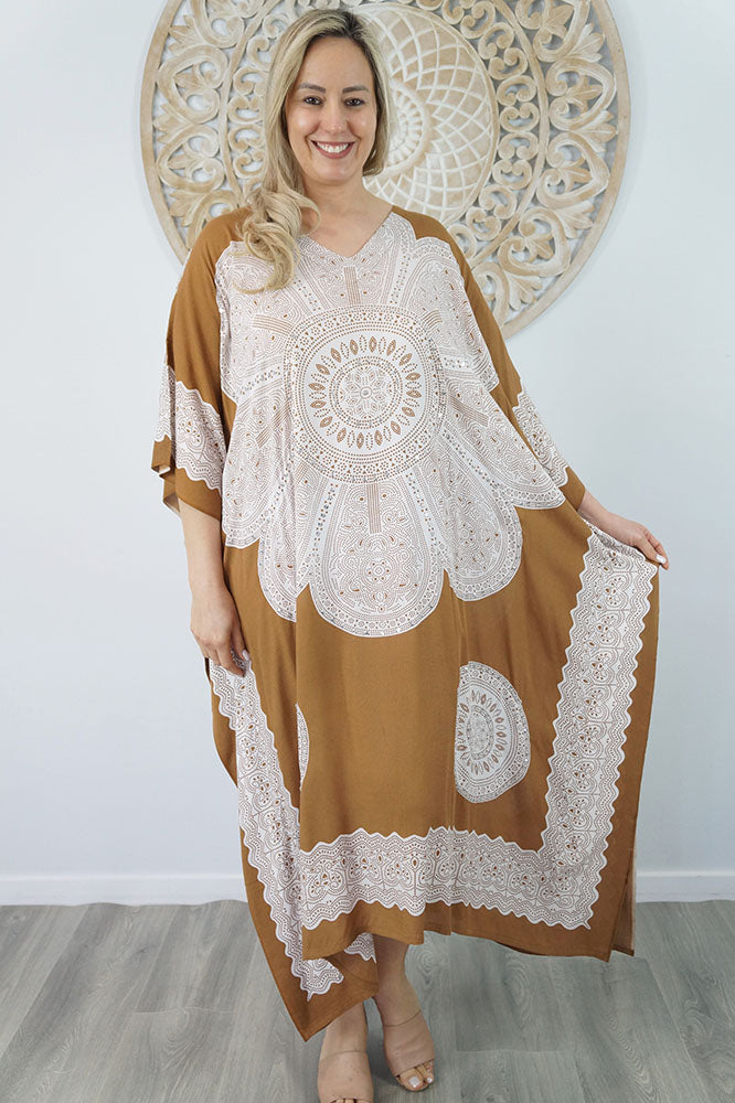 Long Kaftan "Bling" (Sequined) "Crown"
