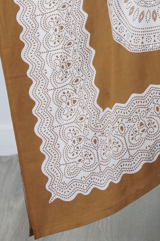 Long Kaftan "Bling" (Sequined) "Crown"