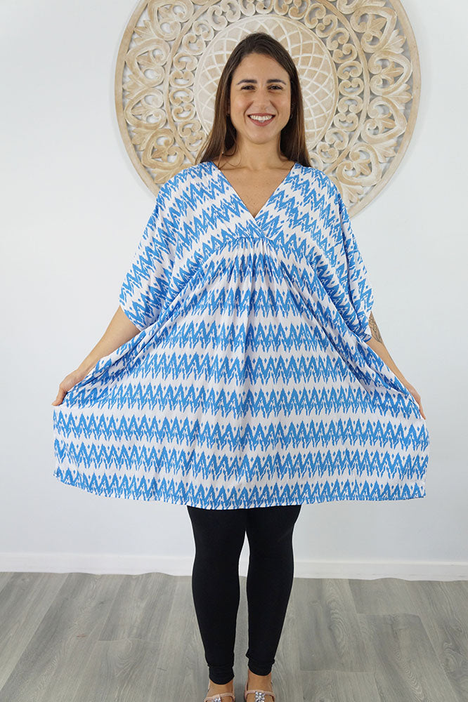 Classic Mumu "ZigZag" print