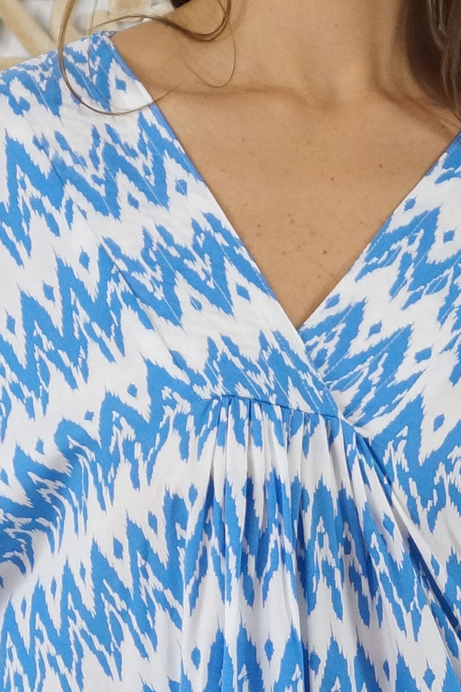 Classic Mumu "ZigZag" print