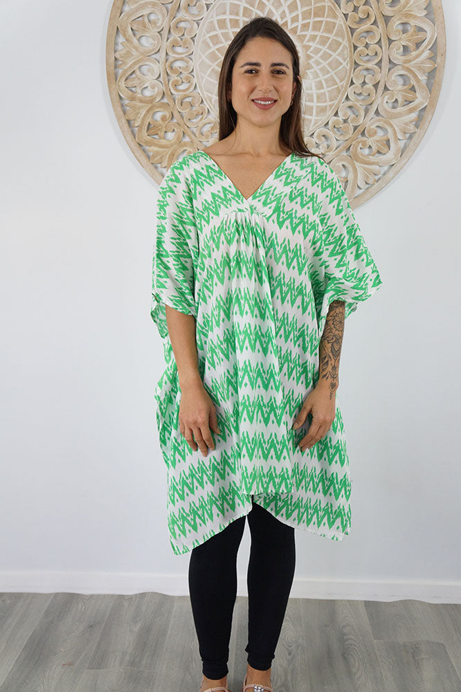 Classic Mumu "ZigZag" print