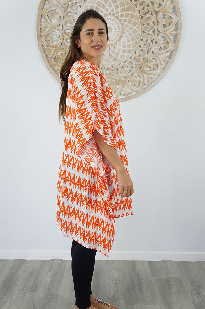 Classic Mumu "ZigZag" print