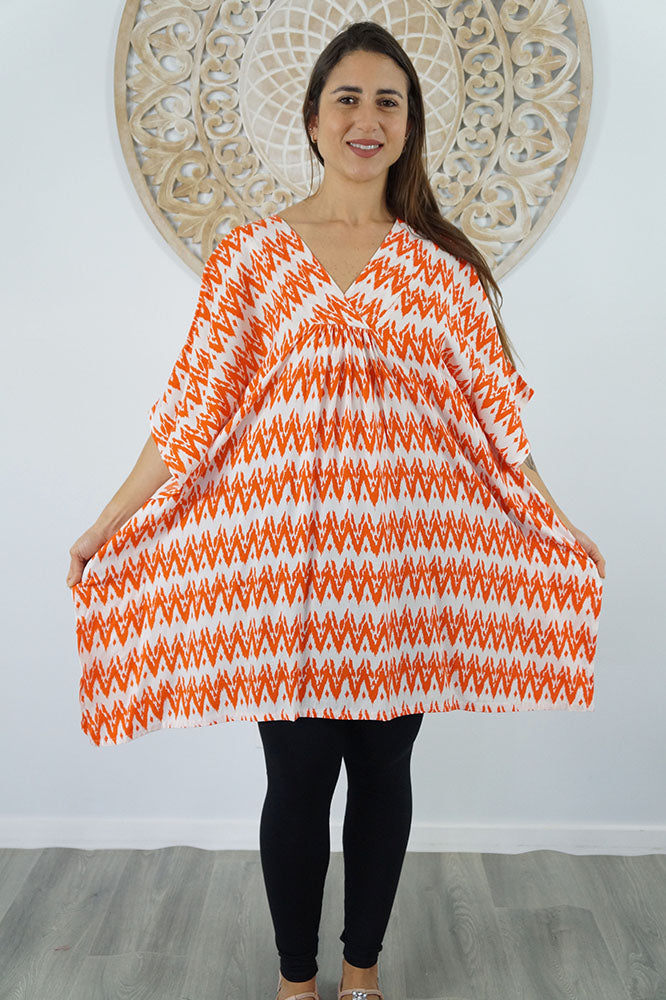 Classic Mumu "ZigZag" print