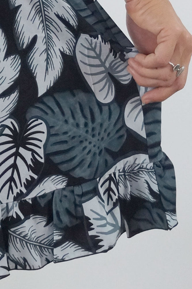 Diva Dress "Leaves"