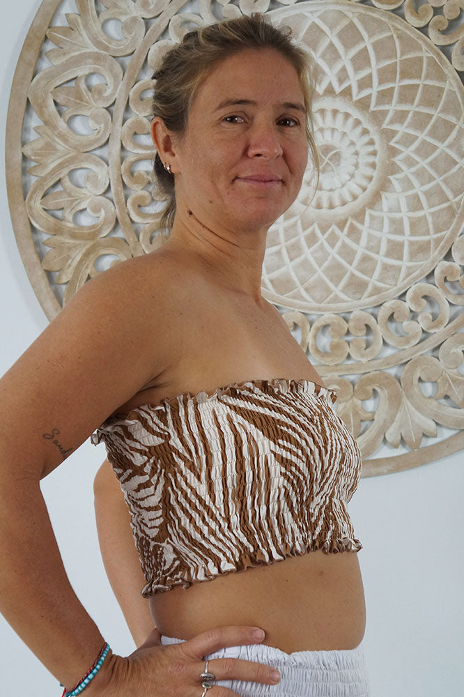 Frilled Boob Tube "Honiara"