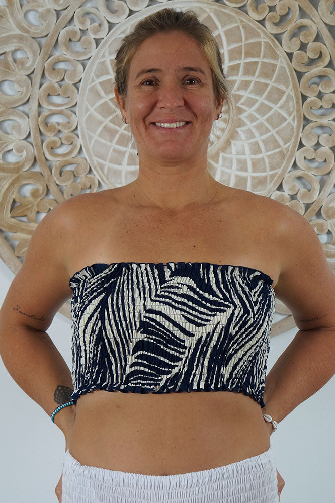 Frilled Boob Tube "Honiara"