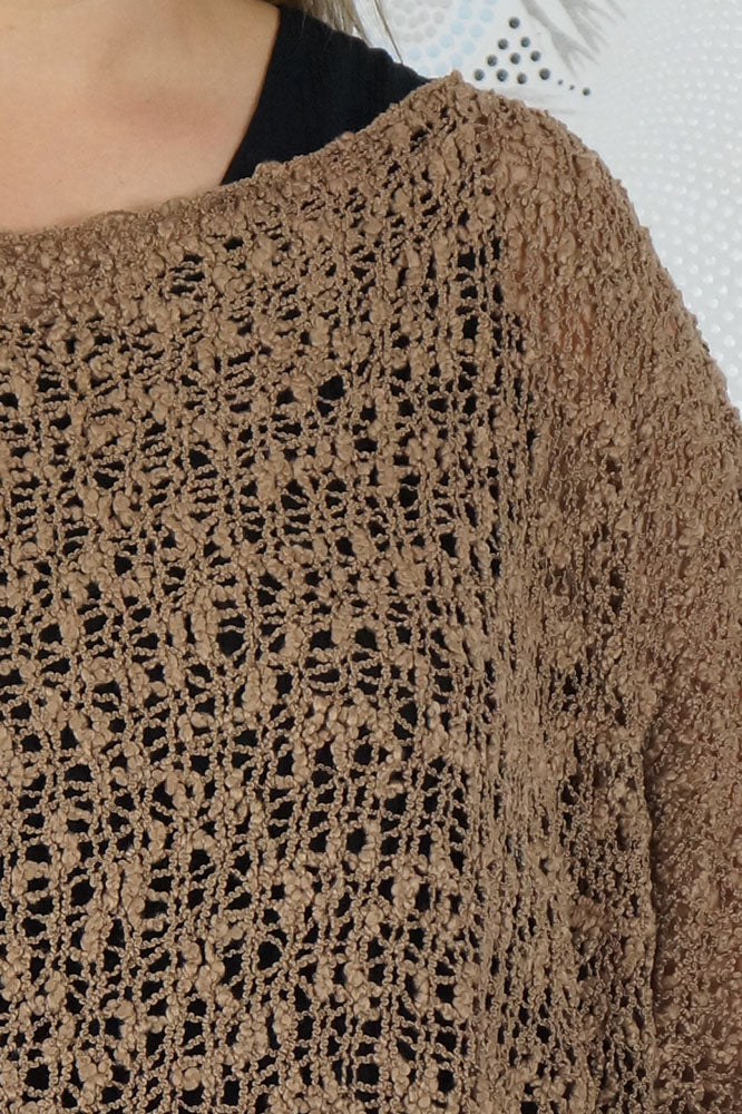 Knitted Poncho