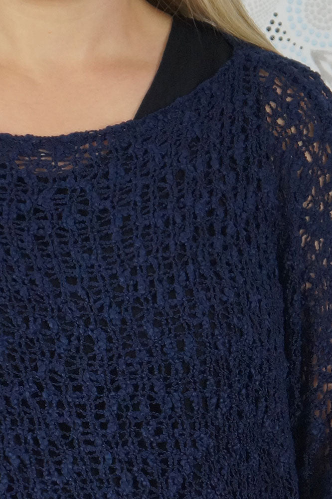 Knitted Poncho