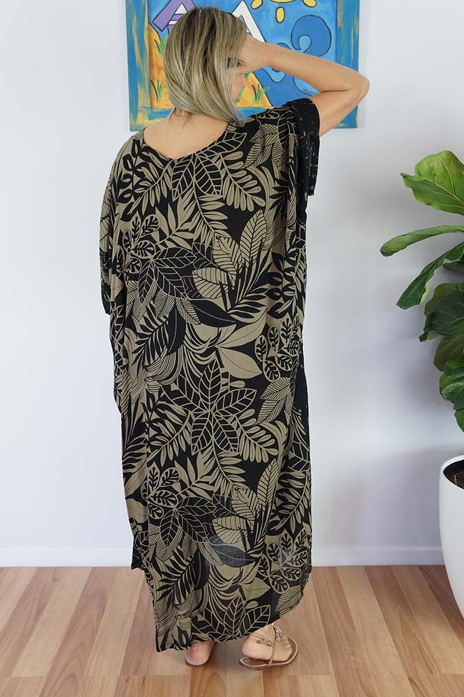 Long Kaftan "Betelnut"