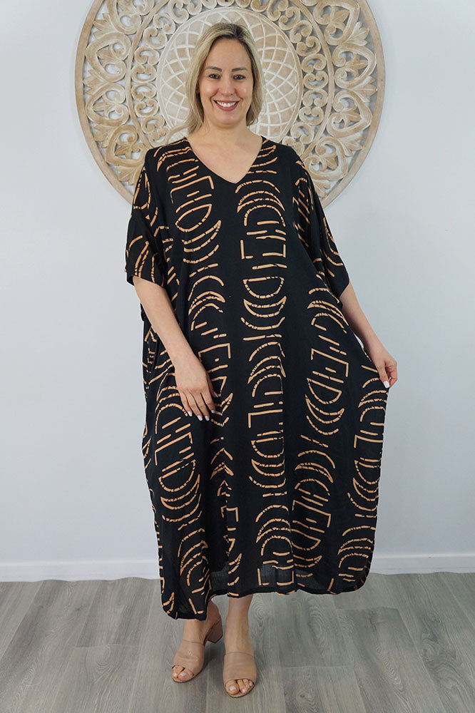 Long Kaftan "Half Moon"