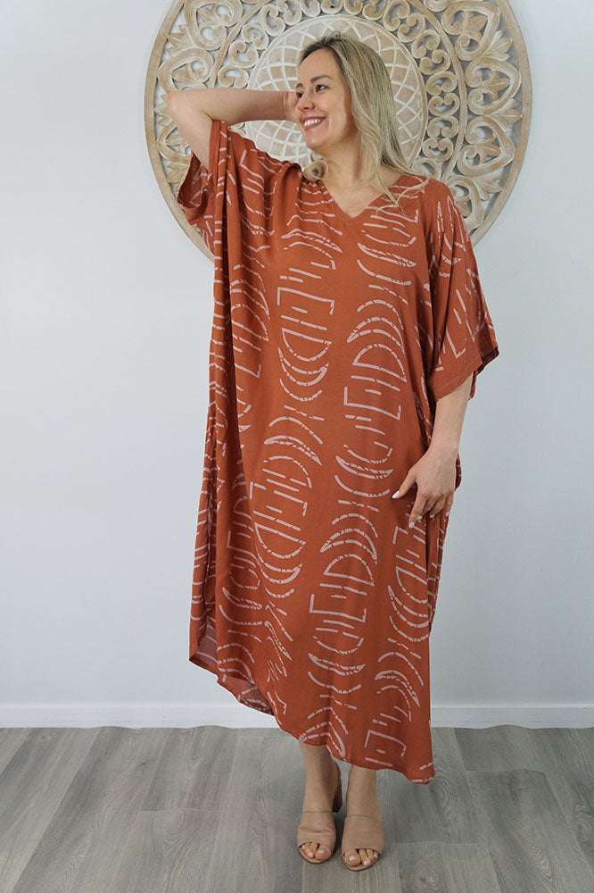 Long Kaftan "Half Moon"