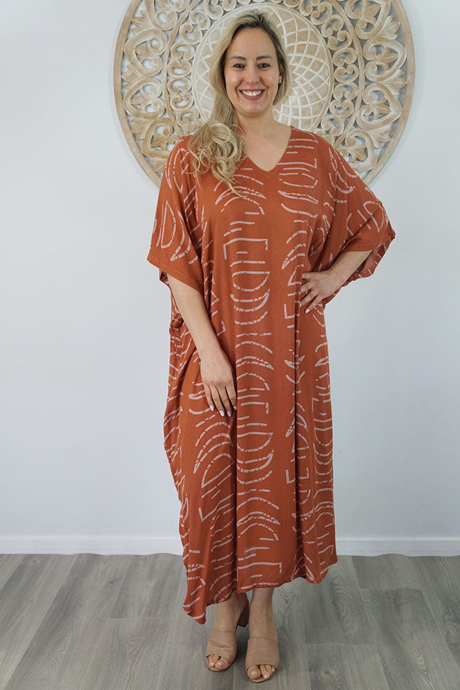 Long Kaftan "Half Moon"