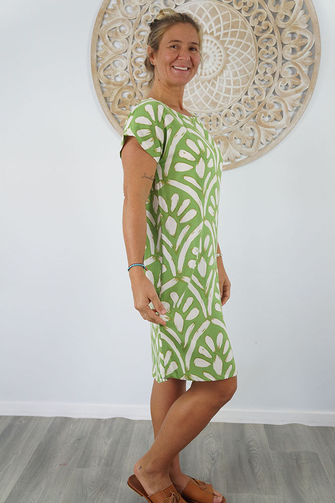 Michelle Dress "Agave"