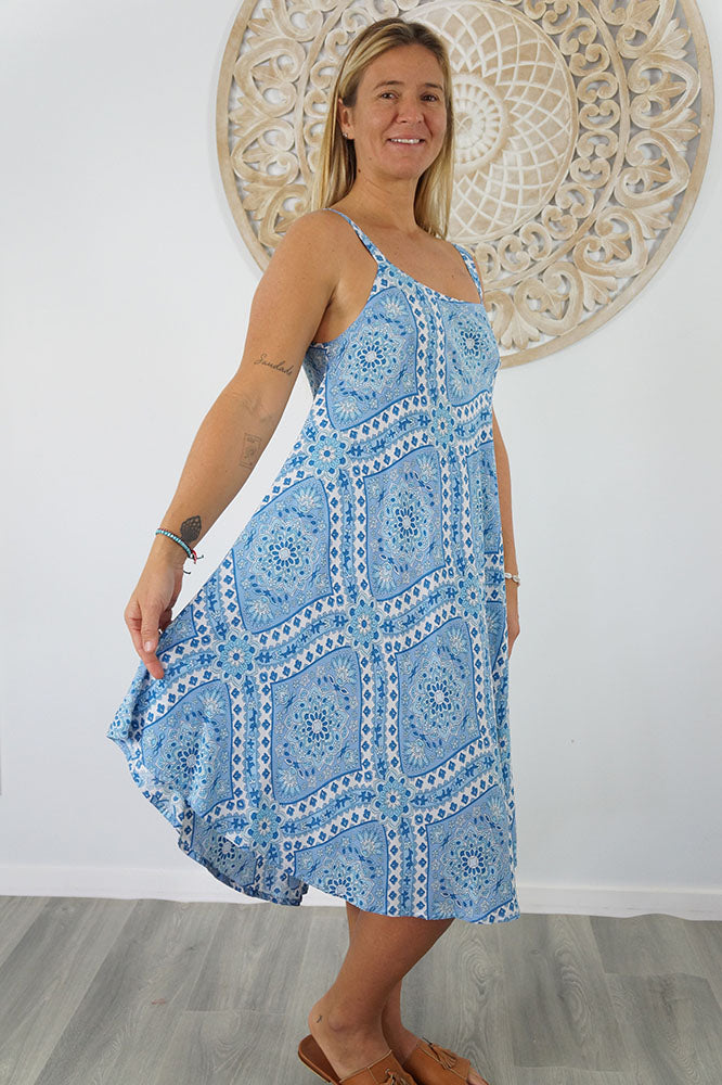 Montego Dress "Geo Crossover"