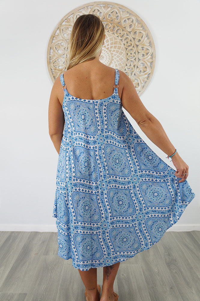 Montego Dress "Geo Crossover"