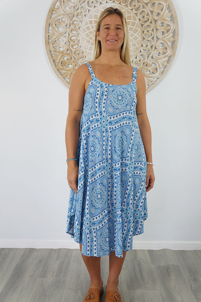 Montego Dress "Geo Crossover"