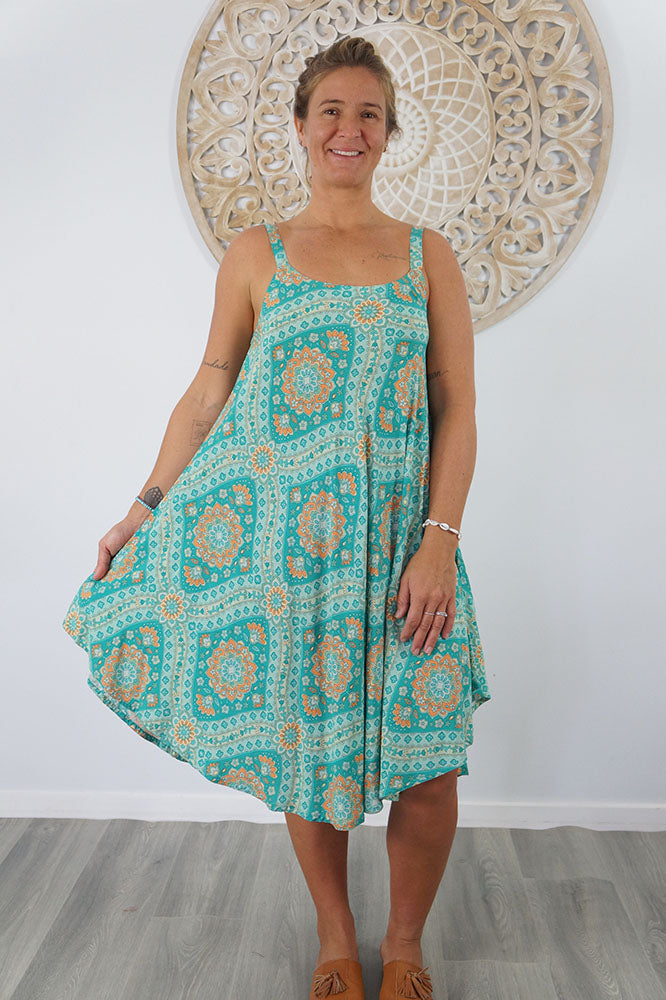 Montego Dress "Geo Crossover"