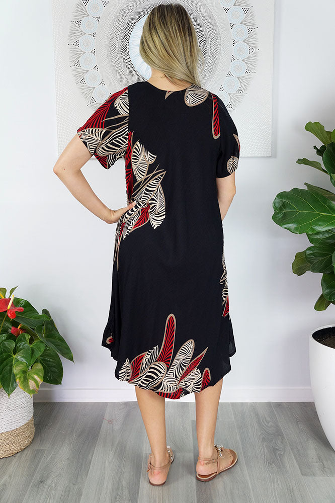 Newport Dress “Fishbone”