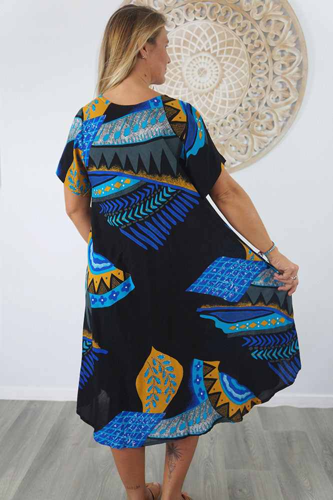 Newport Dress "Aztec"