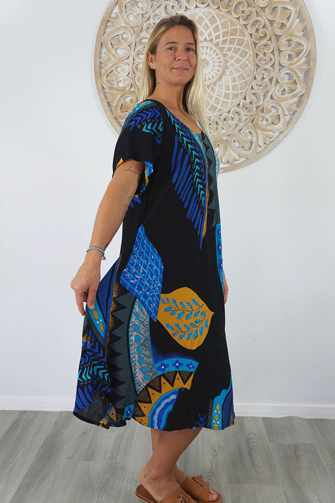 Newport Dress "Aztec"