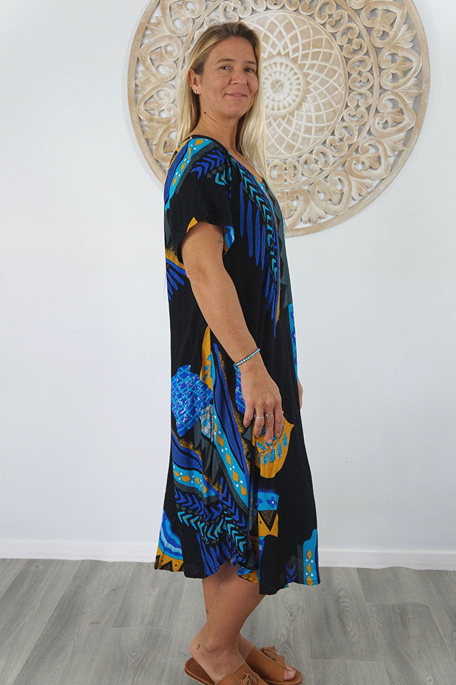 Newport Dress "Aztec"