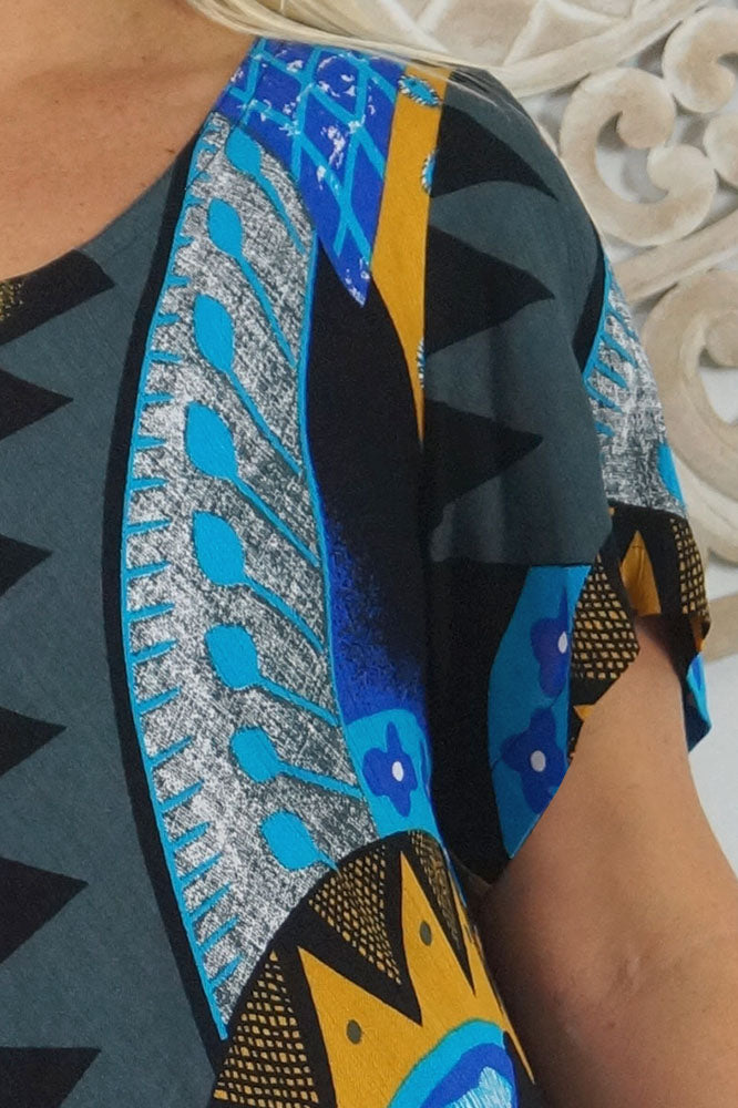 Newport Dress "Aztec"