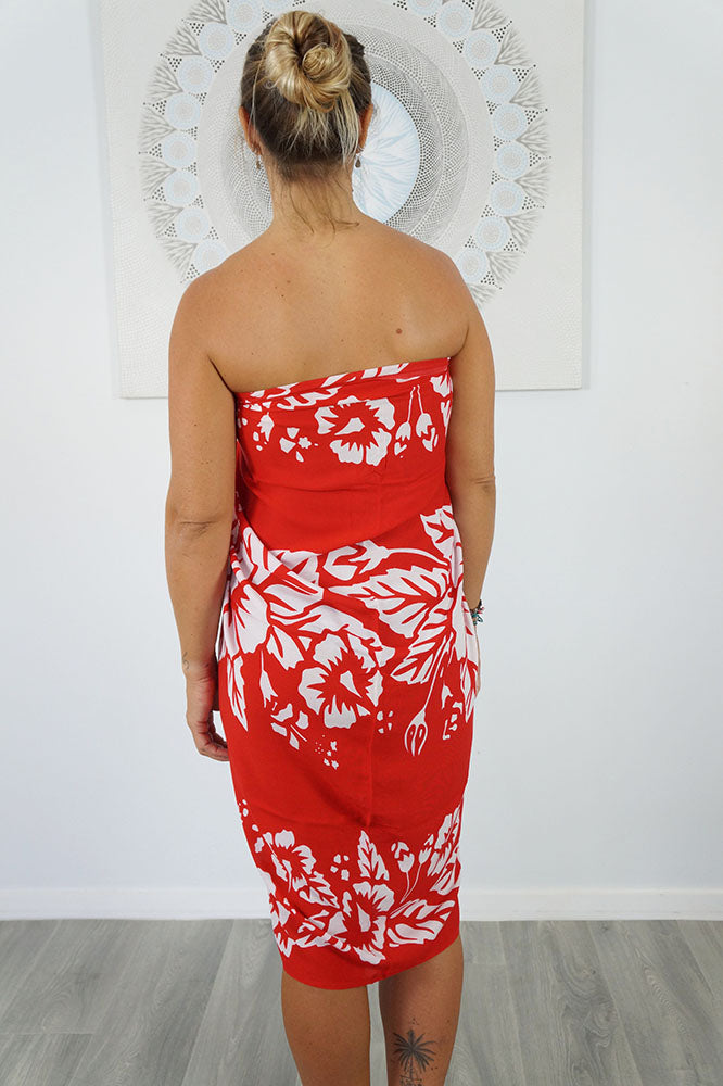 "Big Flower" Sarong