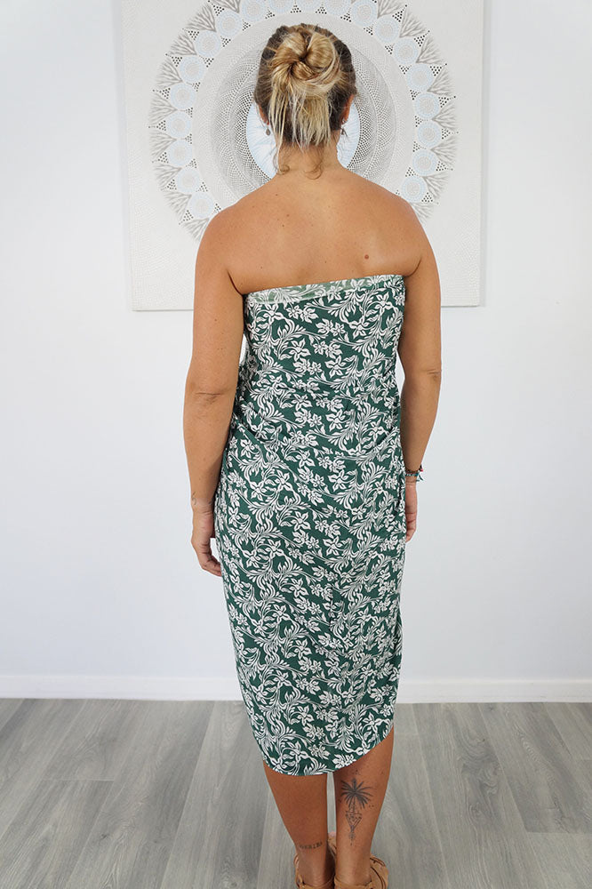 "Gardenia" Sarong