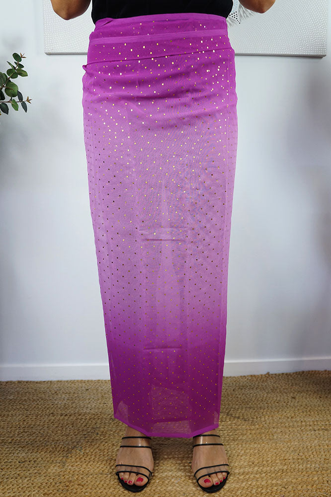 Polka Dot Polyester Sarong