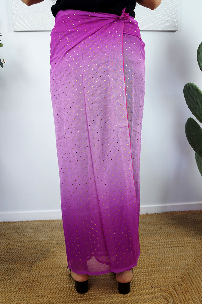 Polka Dot Polyester Sarong