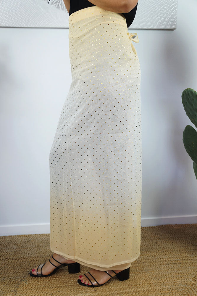 Polka Dot Polyester Sarong