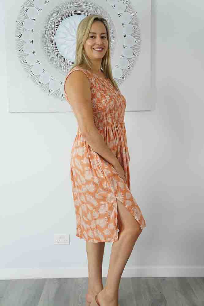 Singlet Smock Dress "Fern"