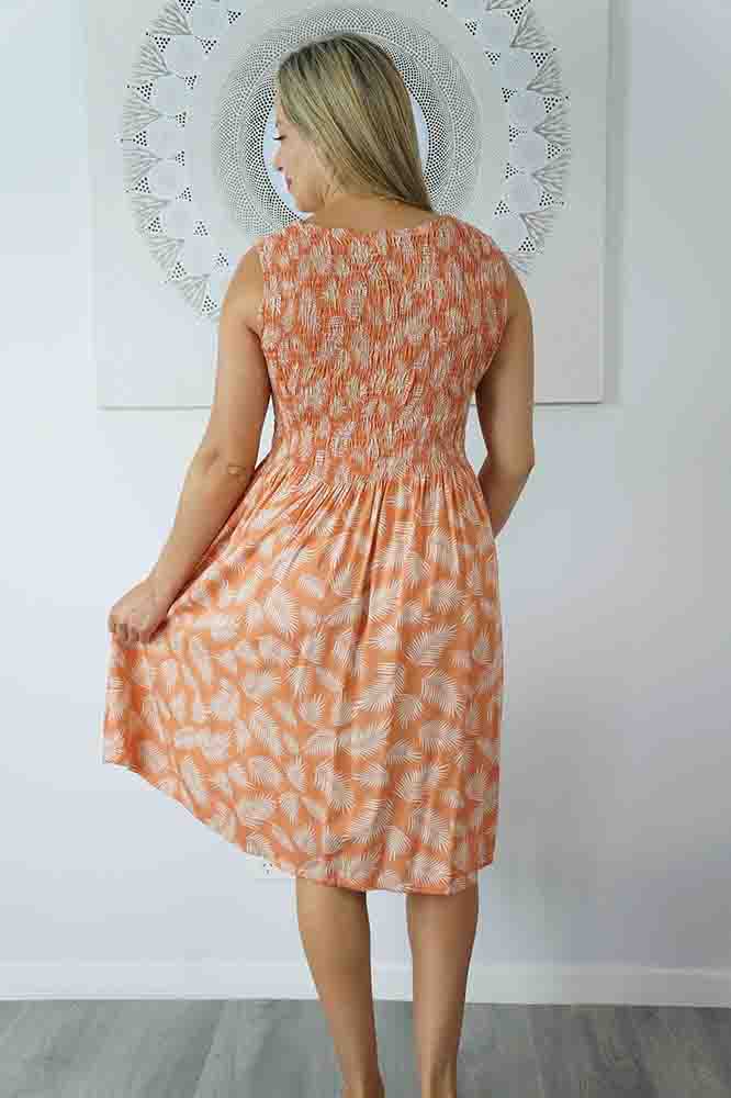 Singlet Smock Dress "Fern"