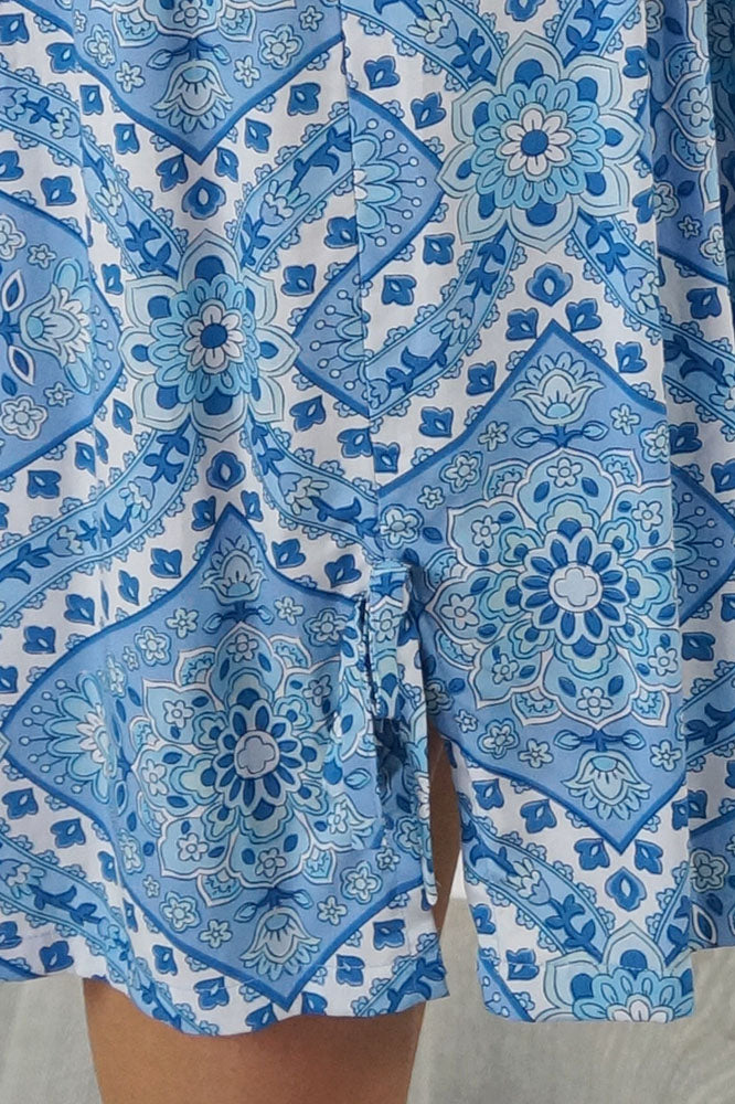 Smock Dress "Geo Crossover"