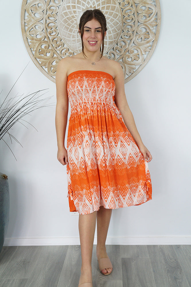 Smock Dress "Jagged"