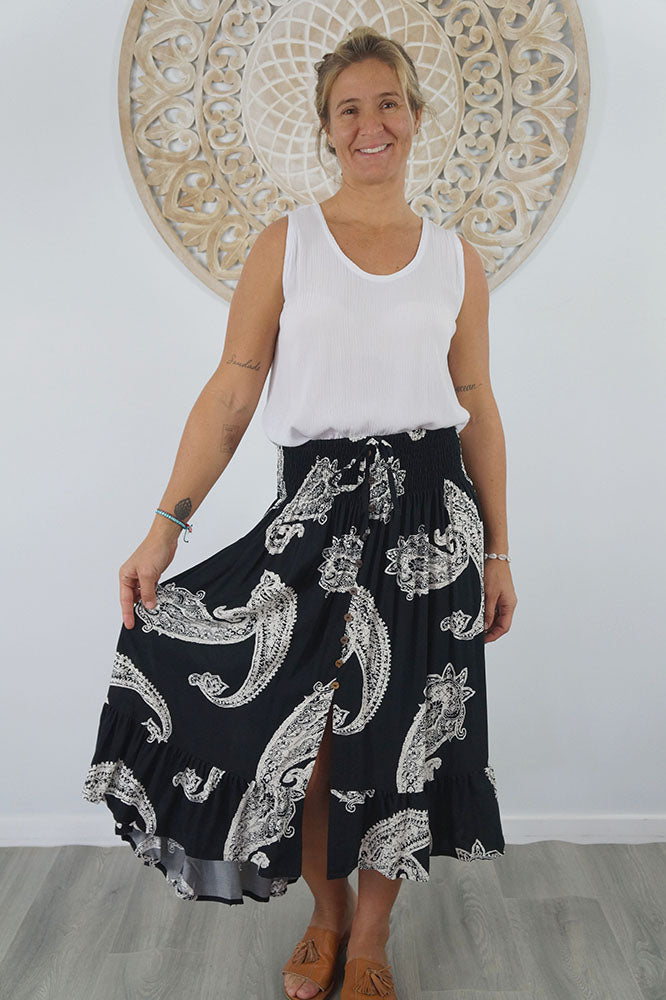 Tangelo Skirt "Tree Of Life"