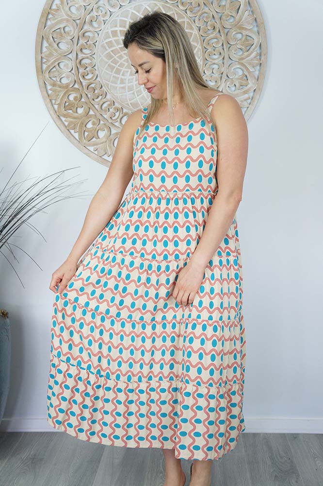 Twiggy Dress "Waves"