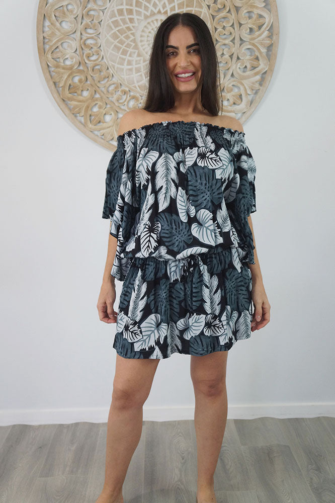 Wing Dress "Leaves"