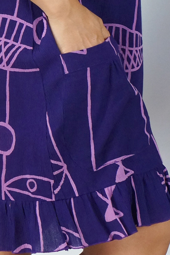 Cuba Dress "Fish"