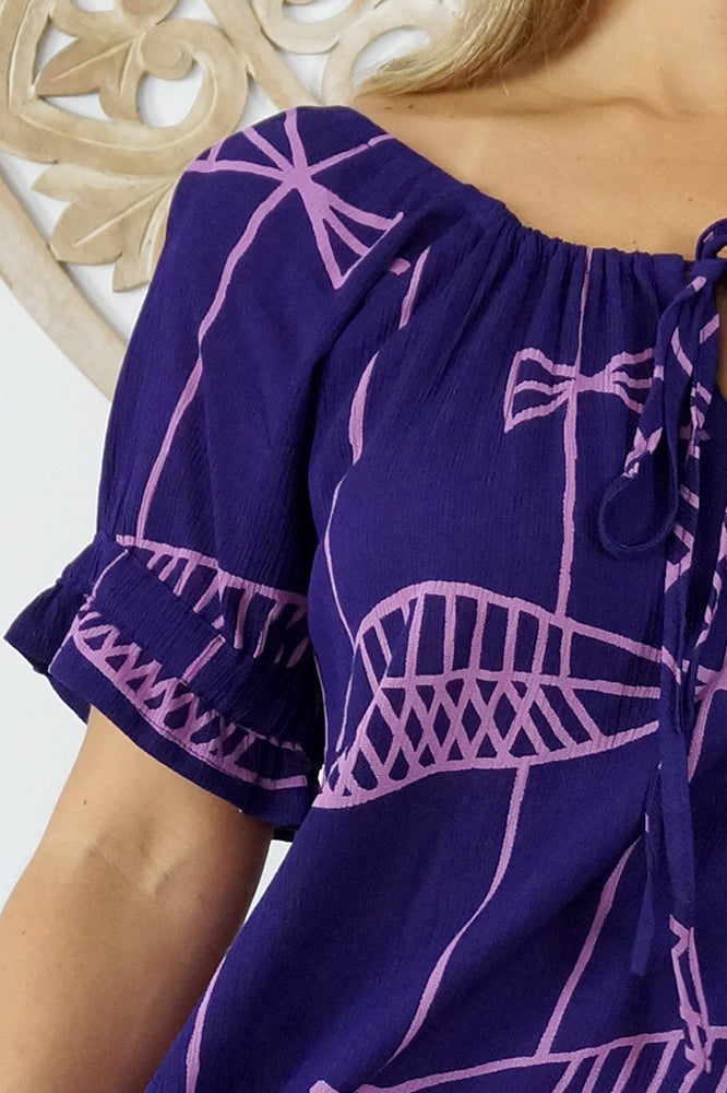 Cuba Dress "Fish"