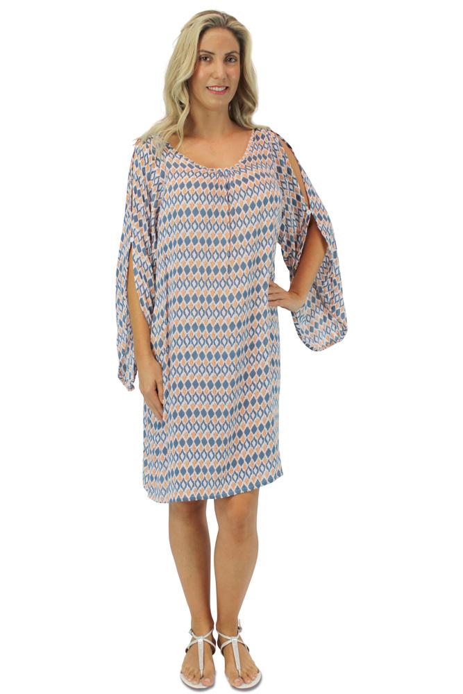 Daydream Dress Small Diamond print