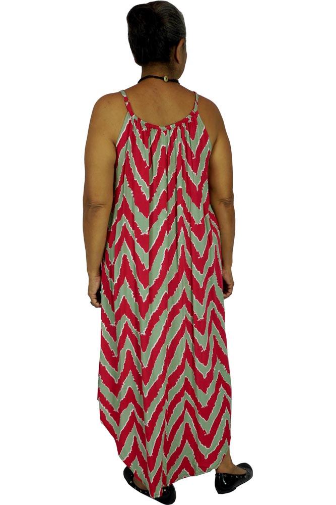 Flair Dress "Random Zigzag" Print