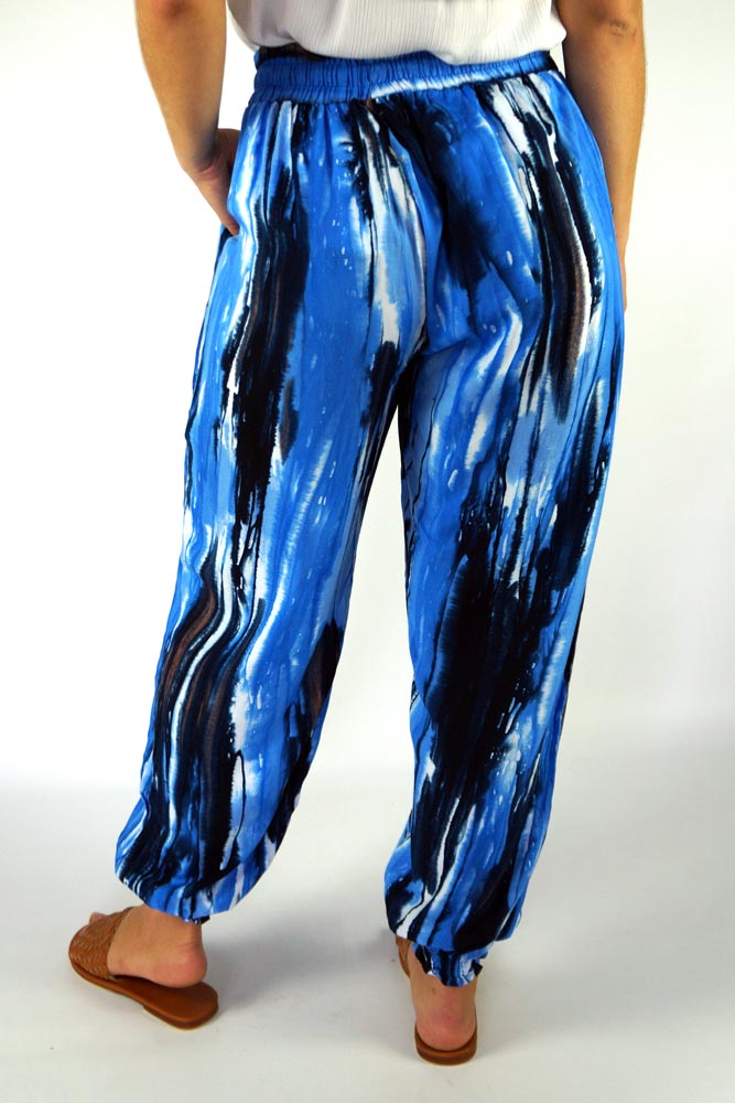 Gypsy Pant "Streaky" Tie Dye