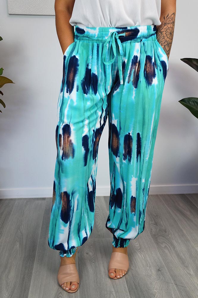 Gypsy Pant "Streaky" Tie Dye