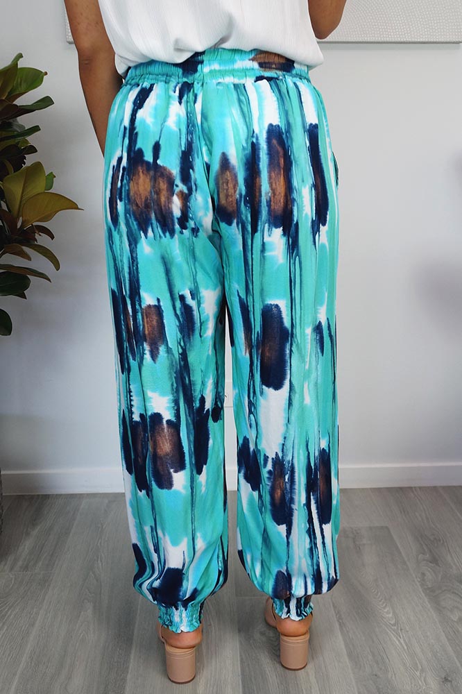 Gypsy Pant "Streaky" Tie Dye