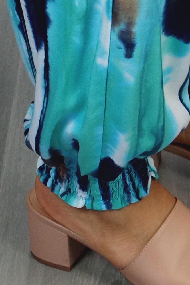 Gypsy Pant "Streaky" Tie Dye