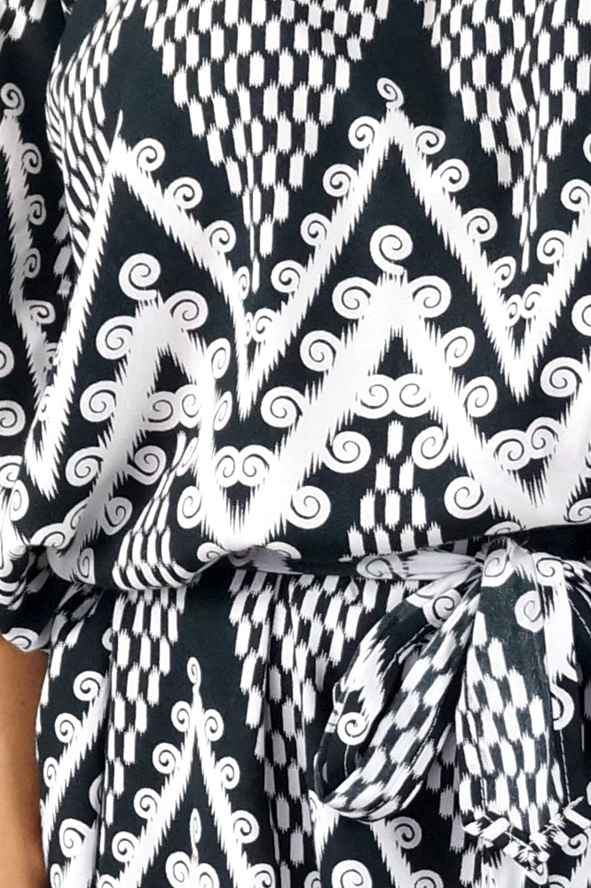 Hayman Dress "Classic Zig Zag"